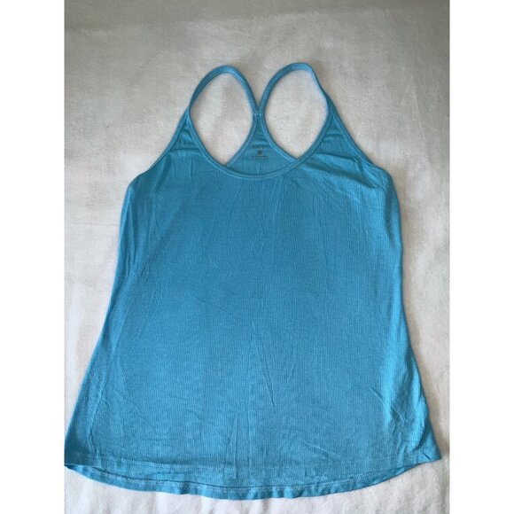 TAVI Power Racerback Tank Surf Blue Size Small - Picture 2 of 6